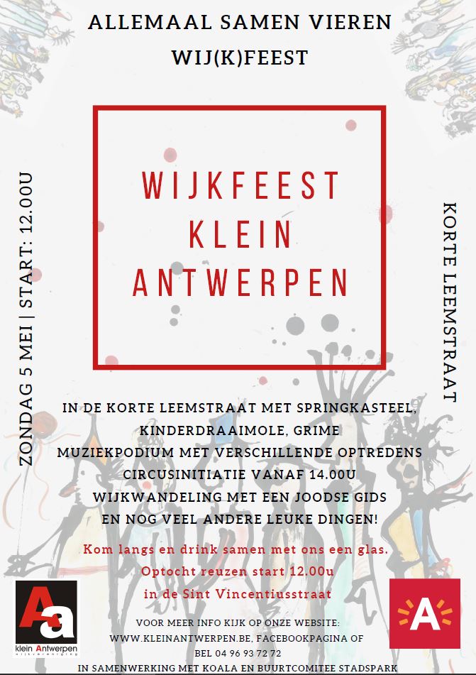Wijkfeest Klein Antwerpen 2019